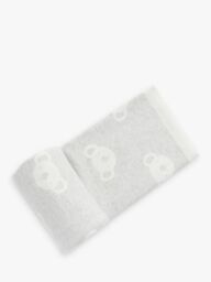 Purebaby Organic Cotton Koala Blanket, Grey - thumbnail 1