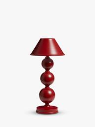 OKA Triya Rechargeable Portable Table Lamp, Red