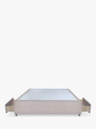 John Lewis Non-Sprung Upholstered 2 Drawer Divan Base, King Size - thumbnail 4