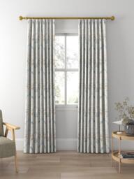 Morris & Co. Simply Severn Made to Measure Curtains or Roman Blind, Bayleaf/Annatto - thumbnail 3