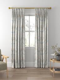 Morris & Co. Simply Severn Made to Measure Curtains or Roman Blind, Bayleaf/Annatto - thumbnail 5