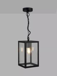 John Lewis Potter Pendant Outdoor Light, Black - thumbnail 1