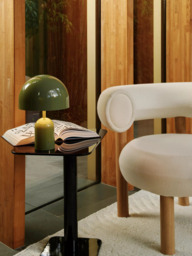 Tom Dixon Bell Portable LED Table Lamp, Moss Green - thumbnail 4