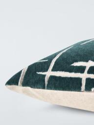 Harlequin Dolmens Velvet Cushion, Navy - thumbnail 4