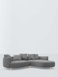 John Lewis Lozenge RHF Chaise End Sofa - thumbnail 1