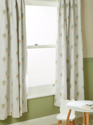 John Lewis Sweet Dreams Print Pencil Pleat Blackout Children's Curtains, White - thumbnail 4