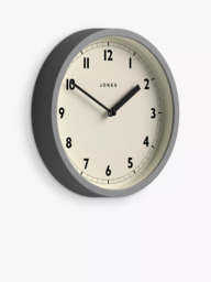 Jones Clocks Twist Round Analogue Wall Clock, 20cm - thumbnail 2