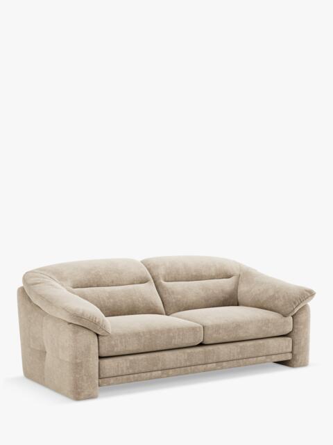 At the Helm Alba Large 3 Seater Velvet Sofa - image 1