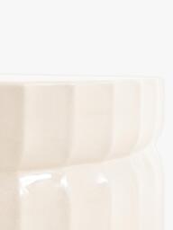 Gallery Direct Cirella Round Garden Coffee Table, 80cm, Cream - thumbnail 5