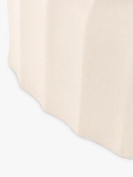 Gallery Direct Cirella Round Garden Coffee Table, 80cm, Cream - thumbnail 6