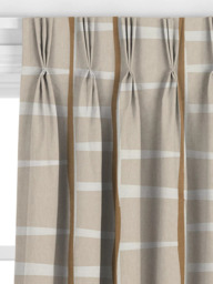 John Lewis Lea Embroidery Made to Measure Curtains or Roman Blind, Putty - thumbnail 6