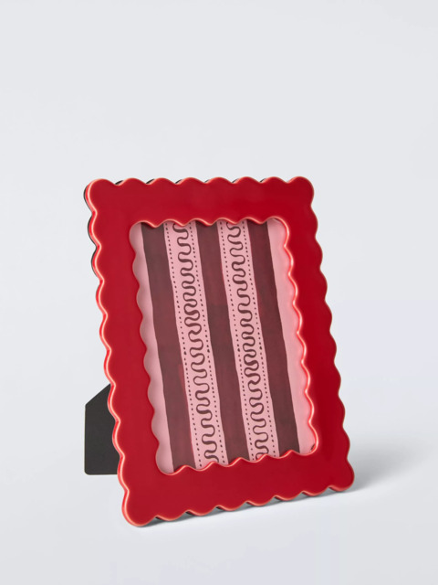 "John Lewis Archive Wave Ceramic Photo Frame, 5 x 7"" (13 x 18cm)" - image 1
