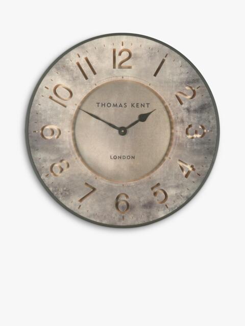 Thomas Kent Harvest Wall Clock, 53cm, Antique Gold - image 1
