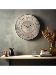 Thomas Kent Harvest Wall Clock, 53cm, Antique Gold - thumbnail 2