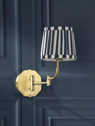 Laura Ashley Denwick Wall Light, Metallic Bronze - thumbnail 3