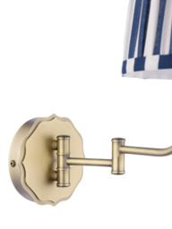 Laura Ashley Denwick Wall Light, Metallic Bronze - thumbnail 6