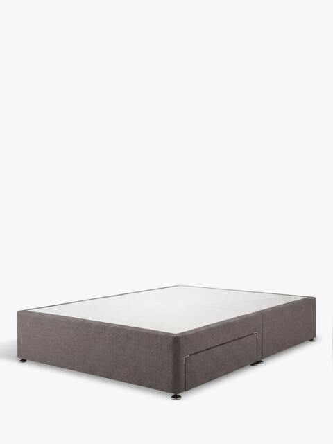 Silentnight Non-Sprung 2 Drawer Upholstered Divan Base, Double - image 1