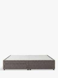 Silentnight Non-Sprung 2 Drawer Upholstered Divan Base, Double - thumbnail 3