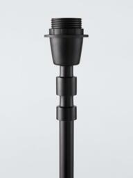 John Lewis Roza Table Lamp Base, Black - thumbnail 3