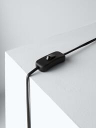 John Lewis Roza Table Lamp Base, Black - thumbnail 5