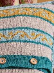 West Yorkshire Morris DK Grafton Cushion Knitting Kit - thumbnail 5