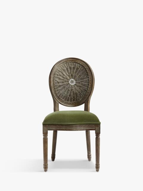 OKA Washakie Velvet Upholstered Dining Chair - image 1