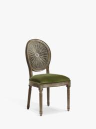 OKA Washakie Velvet Upholstered Dining Chair - thumbnail 3