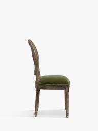 OKA Washakie Velvet Upholstered Dining Chair - thumbnail 4