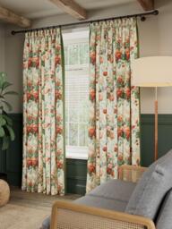 John Lewis x Sanderson Stapleton Park Pair Lined Pencil Pleat Curtains - thumbnail 4