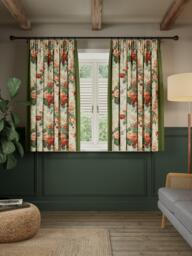 John Lewis x Sanderson Stapleton Park Pair Lined Pencil Pleat Curtains - thumbnail 5