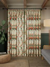 John Lewis x Sanderson Stapleton Park Pair Lined Pencil Pleat Curtains - thumbnail 3