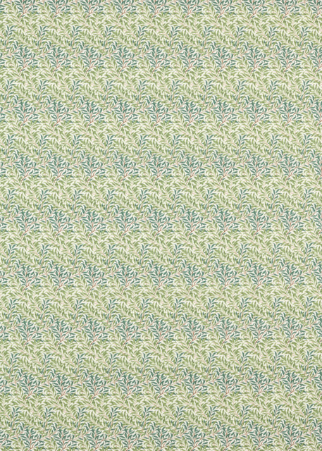 Morris & Co. Willow Bough Made to Measure Curtains or Roman Blind, Nettle - image 1