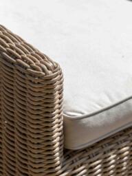 Gallery Direct Chatsworth Rattan Garden Dining Chair, Set of 2, Natural - thumbnail 3