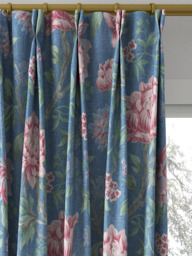 Laura Ashley Tapestry Floral Made to Measure Curtains or Roman Blind, Dusky Seaspray - thumbnail 4
