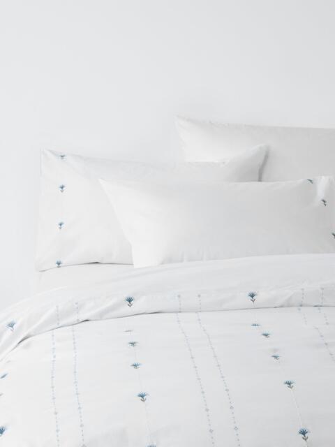 John Lewis Alyssa Duvet Cover Set, Blue - image 1