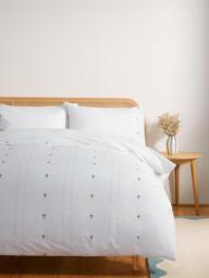 John Lewis Alyssa Duvet Cover Set, Blue - thumbnail 6