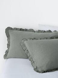 John Lewis Belvoir Pure Cotton Gauze Duvet Cover Set - thumbnail 3