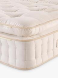 John Lewis British Natural Collection Helmsley Wool Pillowtop 7500 Pocket Spring Zip Link Mattress, King Size - thumbnail 4