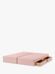 John Lewis Pocket Sprung Upholstered 4 Drawer Divan Base, Emperor