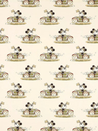 Disney Home x Sanderson Minnie Made to Measure Curtains or Roman Blind, Babyccino - thumbnail 1