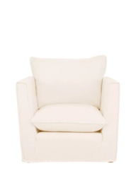 John Lewis x Sophie Conran Cocobella Armchair, Light Leg, Beatrice Olive - thumbnail 1