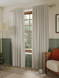 John Lewis Conwy Stripe Weave Pair Lined Hidden Tab Top Curtains - thumbnail 4