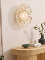 MADE Piper Weaver Flush Wall Light - thumbnail 2