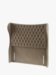 Hypnos Elizabeth Extra Wide Upholstered Headboard, King Size - thumbnail 2
