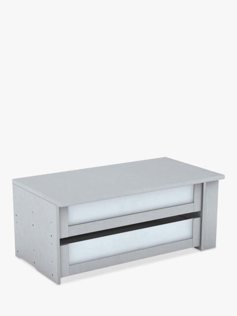 John Lewis Ascot Wardrobe Internal Drawers with Glass Fronts, Set of 2 - image 1