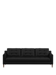 John Lewis Draper II Grand 4 Seater Leather Sofa, Dark Leg - thumbnail 5