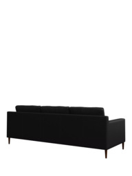 John Lewis Draper II Grand 4 Seater Leather Sofa, Dark Leg - thumbnail 4