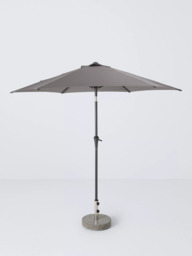 John Lewis Aluminium Wind-Up Parasol, 2.7m - thumbnail 1