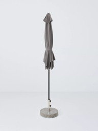 John Lewis Aluminium Wind-Up Parasol, 2.7m - thumbnail 2