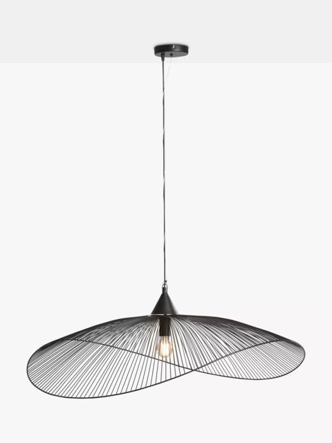 John Lewis Hiko XL Pendant Ceiling Light, Black - image 1